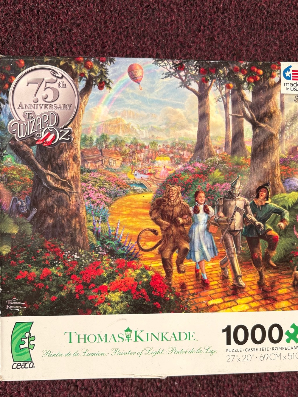 Thomas Kinkade Wizard of Oz Puzzle 1000 Piece